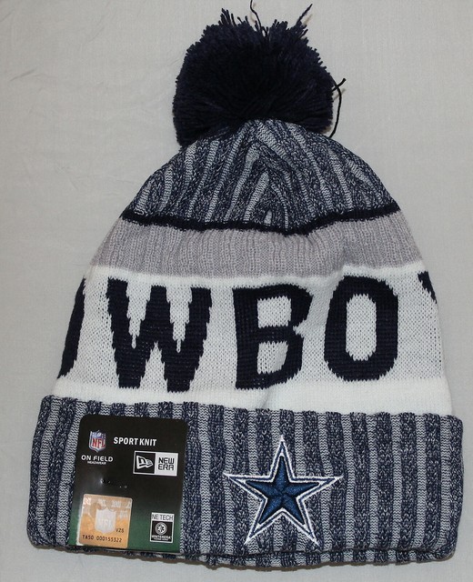 Dallas Cowboys New Era Knit On Field Fleece Lined Stocking Cap 2017 3