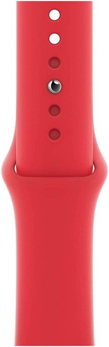 Véritable Apple Montre Sport Bracelet 38mm/40mm - (Produit) Rouge - 2020 Édition - Photo 5 sur 7
