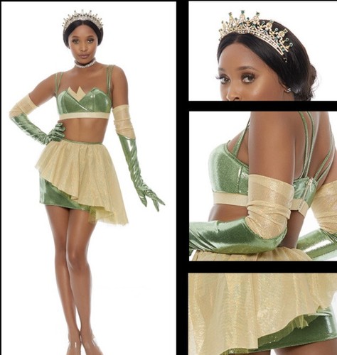 Bayou Beauty Sexy Princess CostumeDisney Princess Tiana - Picture 10 of 12