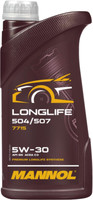 Mannol 7715 Longlife 504/507 5W-30 MotoröL 1L Flasche