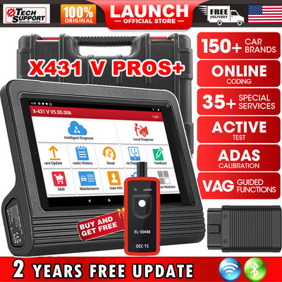 LAUNCH X431 V PRO 5 PROS Auto OBD2 Diagnostic Scanner Bidirectional Key Coding