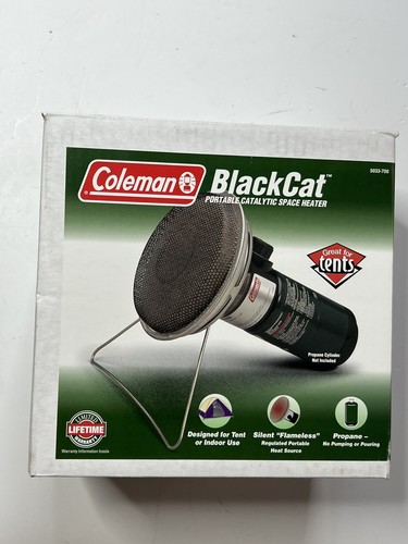 Coleman BlackCat Portable Catalytic Space Heater 5033 - 700 indoor /  outdoor - Đức An Phát