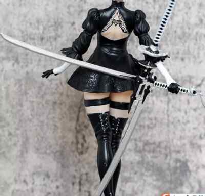 Anime YoRHa No. 2 Type B black PVC Figure Model New No Box | eBay
