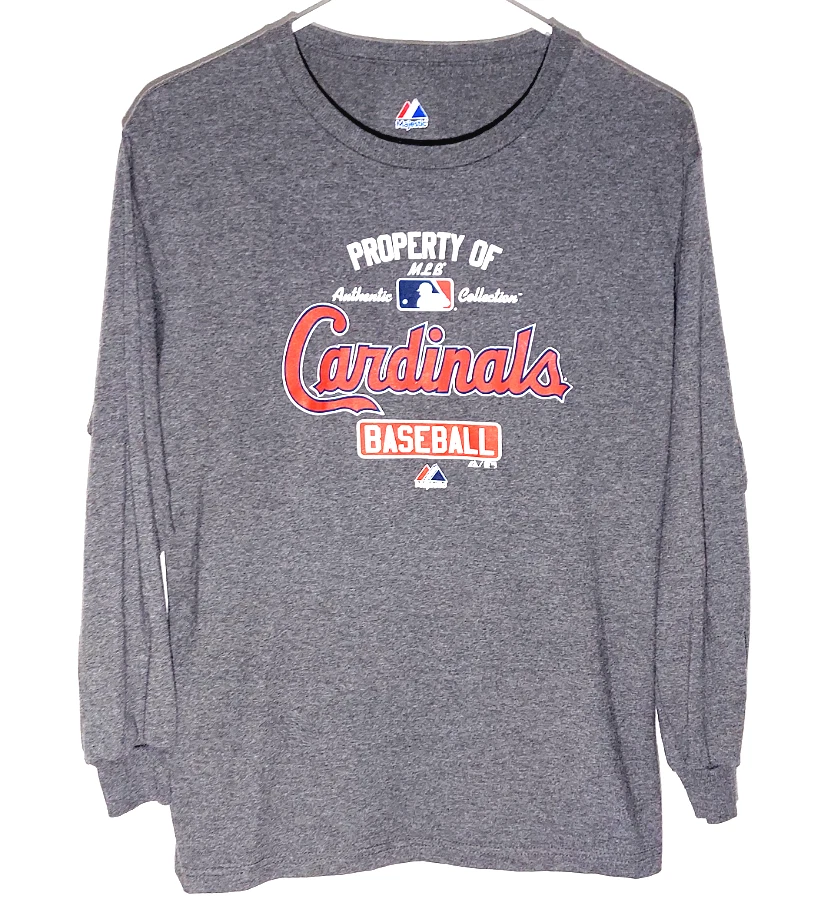 St Louis Cardinals Youth T-Shirt by Majestic