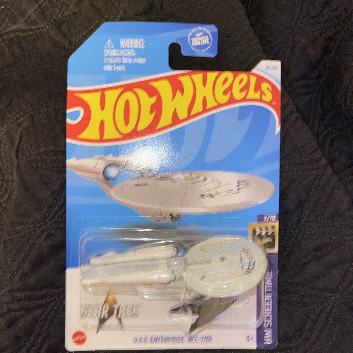 2024 RARE HOT WHEELS STAR TREK U.S.S. ENTERPRISE NCC-1701 (4/250