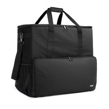 CURMIO PC Carrying Case, Desktop Travel Bag for Computer Tower, Keyboard, Cab...