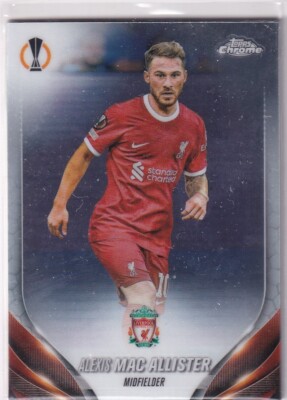Topps Chrome Champions League 2024 No. 48 Alexis Mac Allister