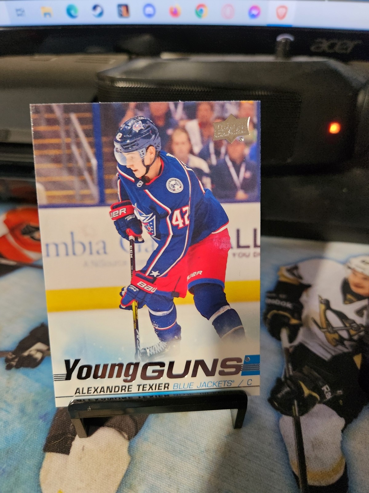2019-20 Upper Deck #225 Alexandre Texier Young Guns