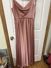 Stacees Bridesmaids Dress Size 6 Desert Rose