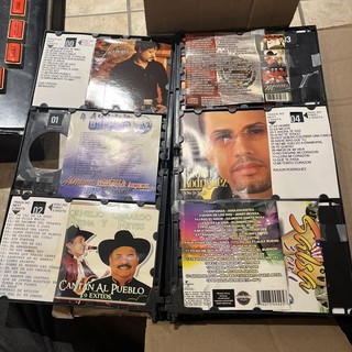 Complete Set of Rowe CD Jukebox Title Pages storm Berkley sunrise jazz used