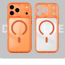 For iPhone 17 Pro Max 17 Pro Mag Safe Case Shockproof Clear Slim Phone Cover