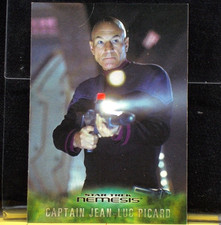 2002 STAR TREK NEMESIS Card # PT1 *** Captain Jean Luc Picard