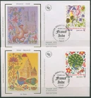 France 2003 Relations with India Rooster & Peacock 3771/72 FDC (X62204)