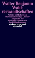 Walter Benjamin | Wahlverwandtschaften | Taschenbuch | Deutsch (2007) | 483 S.