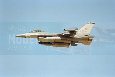 General Dynamics F-16CG Fighting Falcon - U S Air Force - Original Air Show Photo