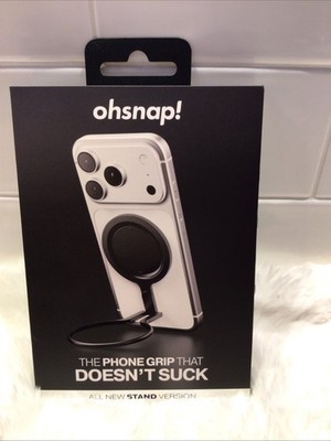OhSnap - Snap Grip Stand Magnetic Phone Grip - Portrait Stand, Ultra Thin, Un...