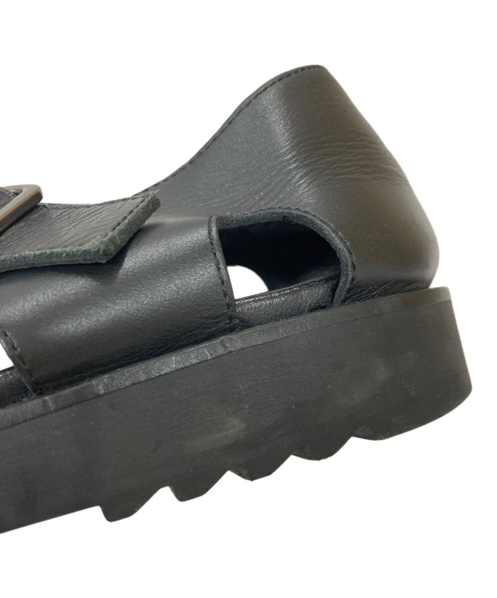 PARABOOT PACIFIC SPORT Gurkha Sandals/ Black/ Size: 41 | eBay