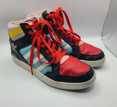 Adidas Originals Forum Mid FV7292 Multicolor Retro Sneakers Women s Size 5 