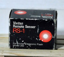 VINTAGE VIVITAR REMOTE SENSOR RS-1 For ELECTRONIC FLASH MODEL 292