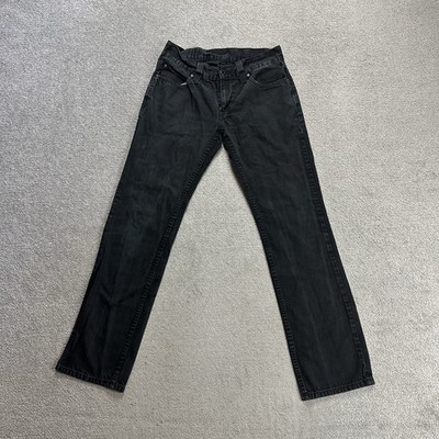 LEVIS 511 Jeans Herren Vintage Hose W31 W32 Slim Fit Straight 2615 Schwarz Denim