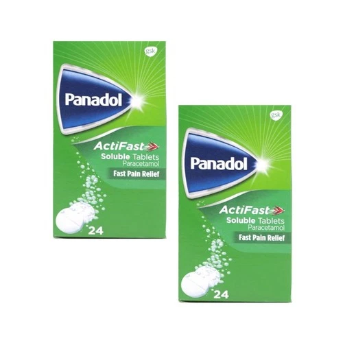 Panadol ActiFast Soluble - (2 x 24) Tablets (MAX 1 PER ORDER)