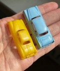 Lot of 8 Small 2" Soft Plastic Cars, MPC Cars of all Nations, Names on Trunks — photo 5