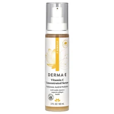 Derma E Vitamin C Concentrated Serum Hyaluronic Acid 2 fl oz 60 ml Cruelty-Free,
