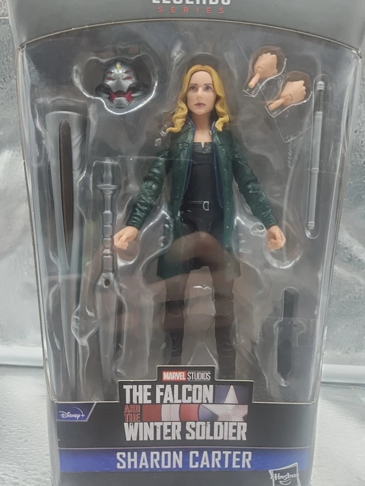 Figura de acción SHARON CARTER SERIE MARVEL LEGENDS HALCÓN Y EL SOLDADO DE INVIERNO Foto 2 de 4
