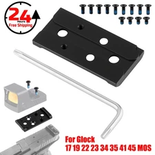 Optic Mount Plate for Glock MOS 17 19 22 23 34 35 41 45 47