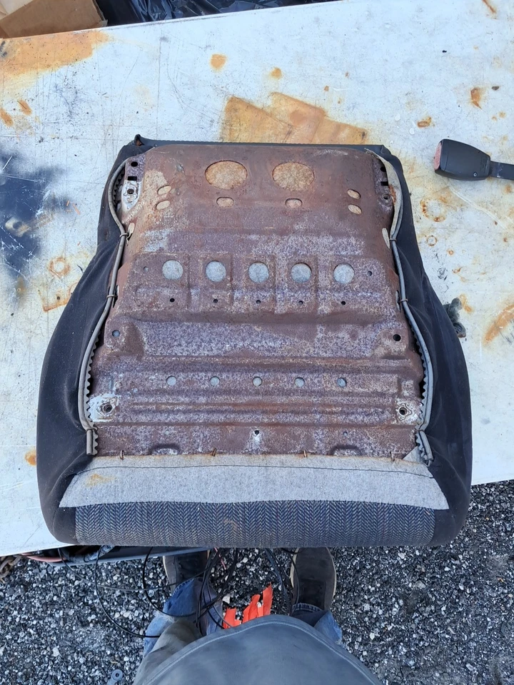 95-98 Nissan 200sx pasajero derecho/conductor izquierdo cubo asiento inferior tela Foto 4 de 4