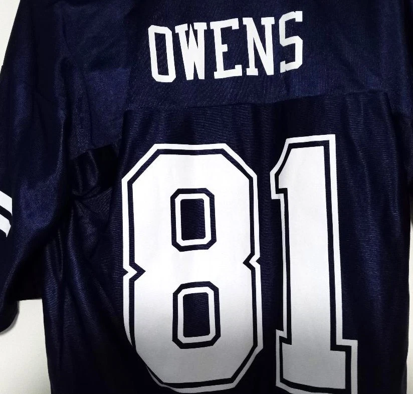 CAMISETA DE LOS DALLAS COWBOYS TERRELL OWENS #81 TALLA GRANDE JUGADORES DE LA NFL Foto 3 de 4