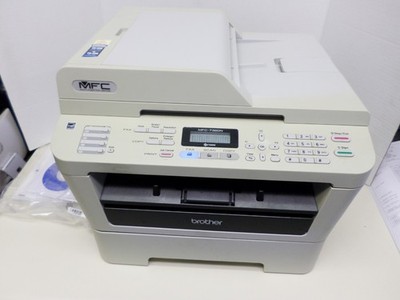 Brother MFC-7360N All-In-One Network Laser Printer Copier FAX 48k pgs Complete!