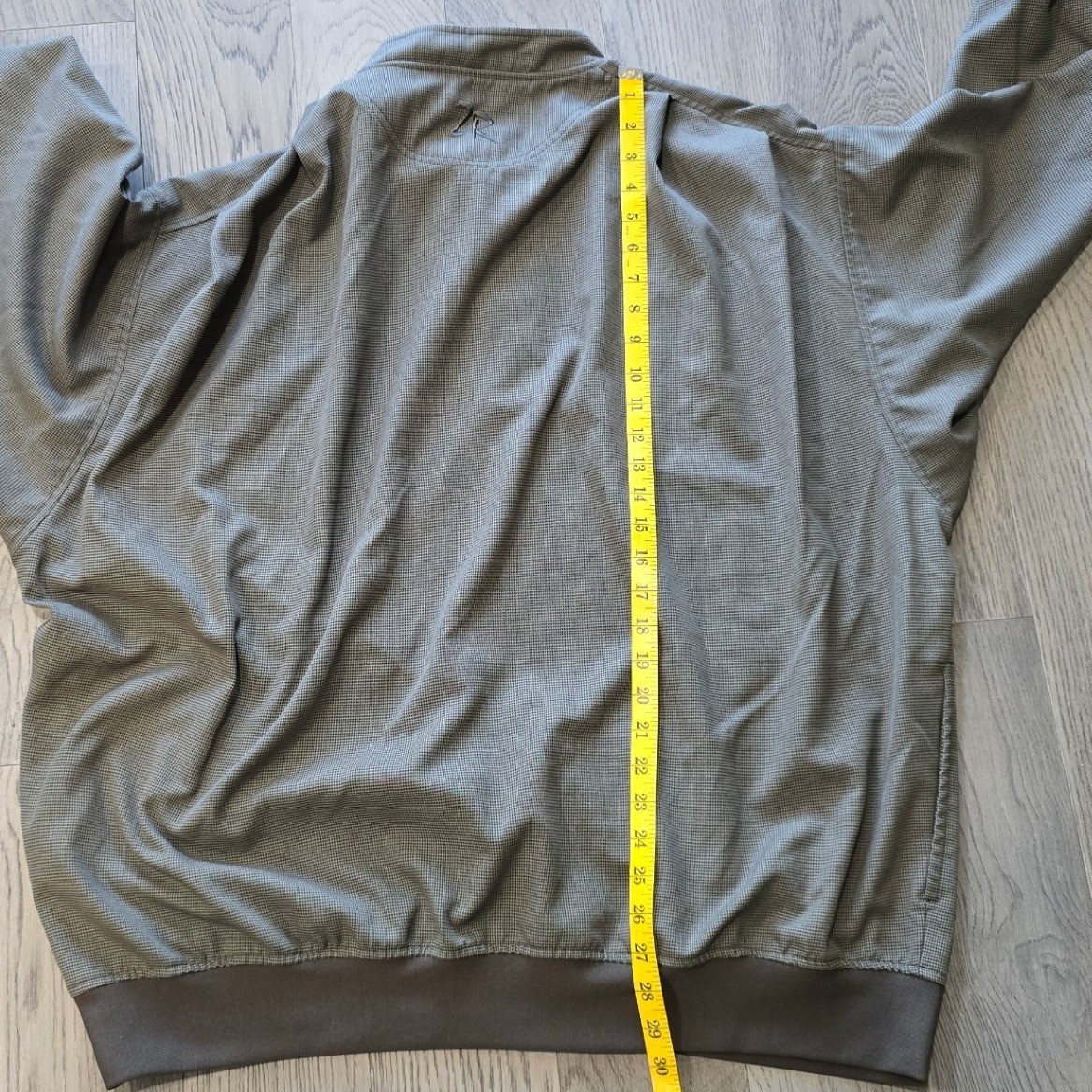 Zero Restriction Quarter Snap Pullover Brown Houn… - image 10