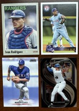 Texas Rangers - Throwbacks - 4 Card Lot