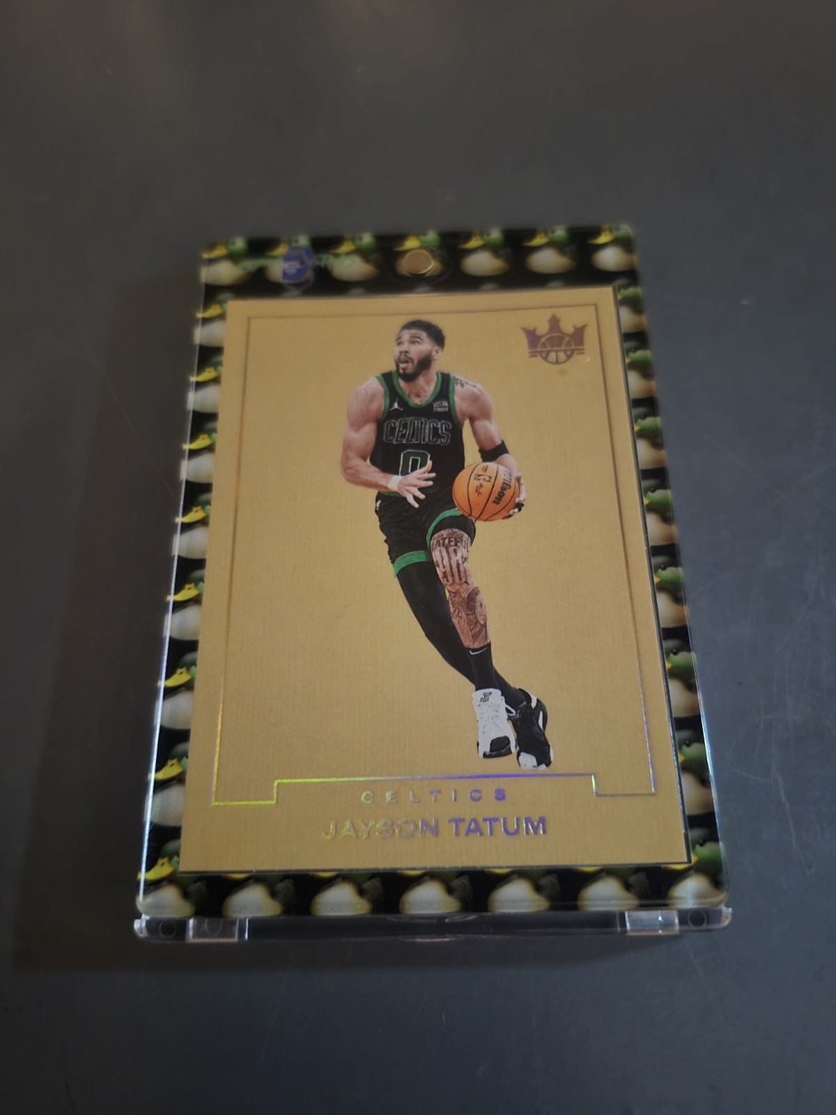 24-25 Panini Court Kings Basketball Jayson Tatum Blank Slate Case Hit SSP