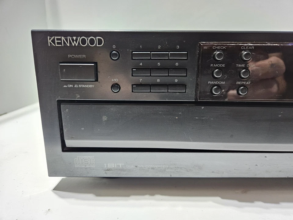 Kenwood DP-R4080 5 Compact Disc CD Player Vintage Tested - Image 2 of 4