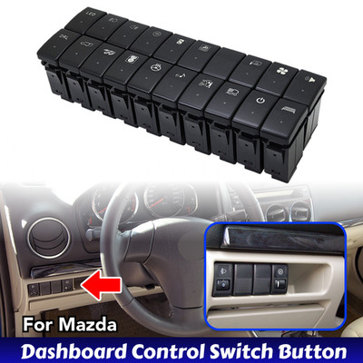 For Mazda CX-7 CX-9 2007-12 MX-5 Miata 2006-15 Dashboard Control Switch Button