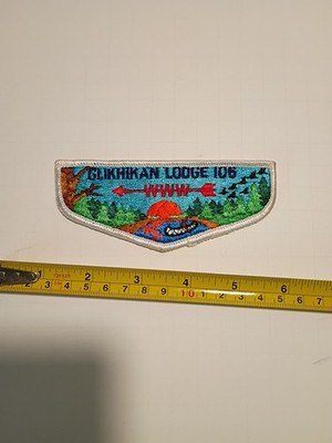 Glikhikan OA Pre-FDL Flap Merged 1995 Order of The Arrow BSA Boy Scouts America