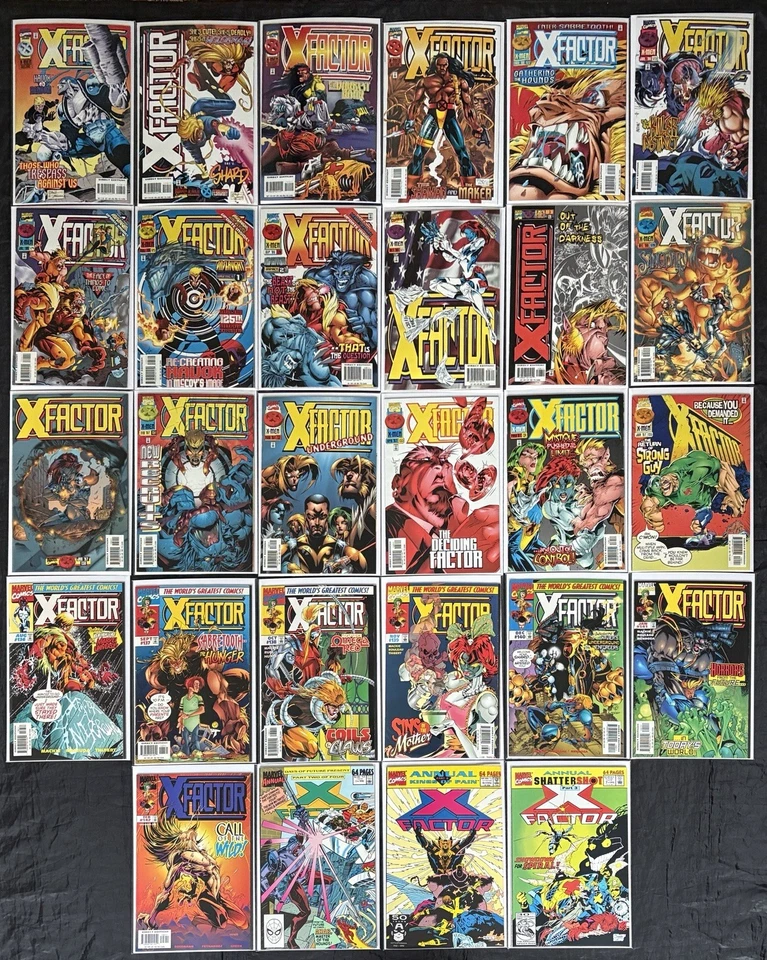 X-Factor v1 #1-142 + Annuals (1986) Lot of (52) Issues High Grade Run Set Lot - Image 2 of 2