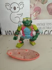 Vintage TMNT Ninja Turtles Figure Sewer Surfin Mike 1990