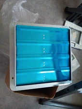  16 In Backdraft Wall Shutter, 16-3In X 16-3 In New Unused 