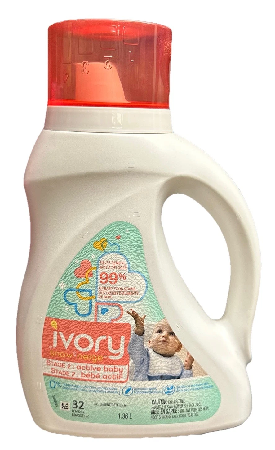 Ivory Snow Liquid Detergent Stage 2 Active Baby Pink Cap 32 Loads Discontinued
Opens in a new window