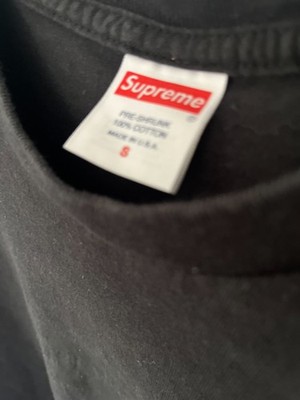 Supreme Tonal Box Logo Tee 'Black' | eBay
