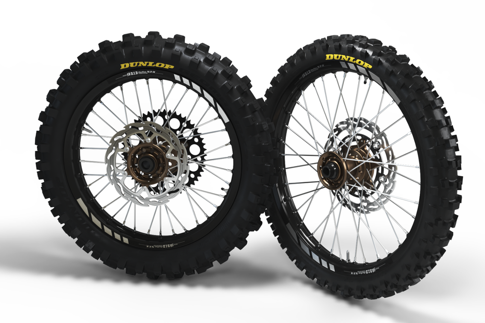 Star Rim Front View D.I.D Dirt Star RIM KIT GRAPHICS 21