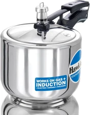 Hawkins 3 Litre Pressure Cooker, Stainless Steel Inner Lid Cooker, Tall Design C