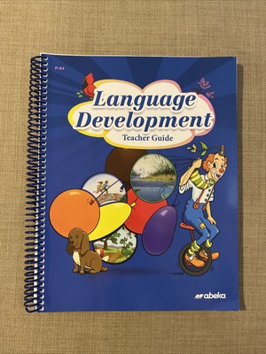 ABeka Language Development Teachers Edition Book Preschool Teacher Guide