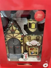 North Spruce Lane Animated Musical Candy Shop Plays festive Songs