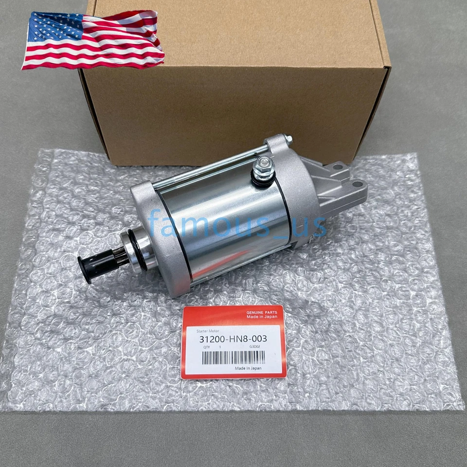 New Starter Motor for Honda Rincon 650 680 Big Red 700 Pioneer 700-4 - Image 2 of 4