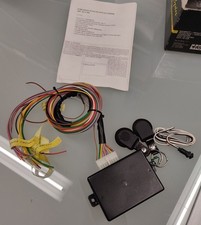 Antifurto allarme auto con 2 telecomandi e libretto d'istruzioni in italiano