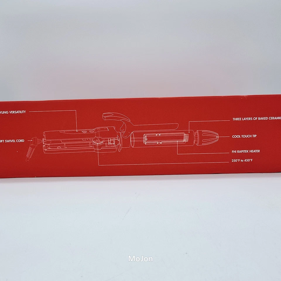 FHI Brands Platform Tourmaline Ceramic Professional Curling Iron 1-I" READ** - Image 4 of 4